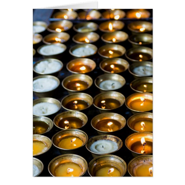 Velas de mantequilla de yak (Frente)