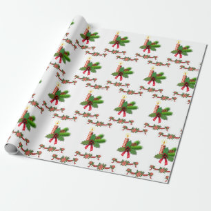 Velas de Papel de Regalo de Navidad