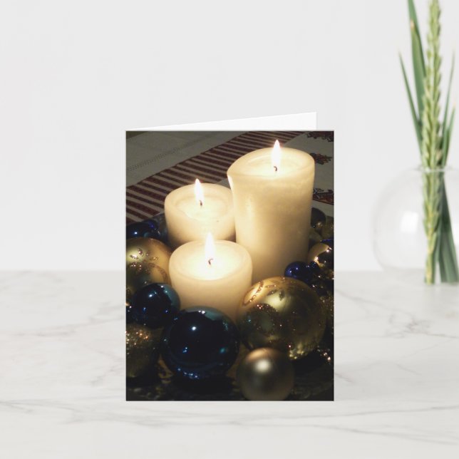 Velas del navidad (Anverso)
