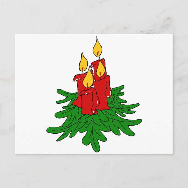 velas del navidad (Anverso)