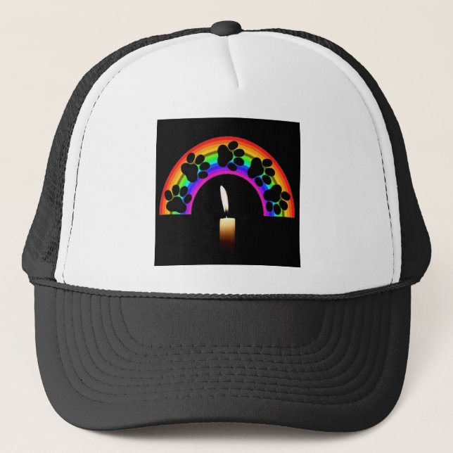 Velas gorras En Un Arcoiris Con Velas (Anverso)