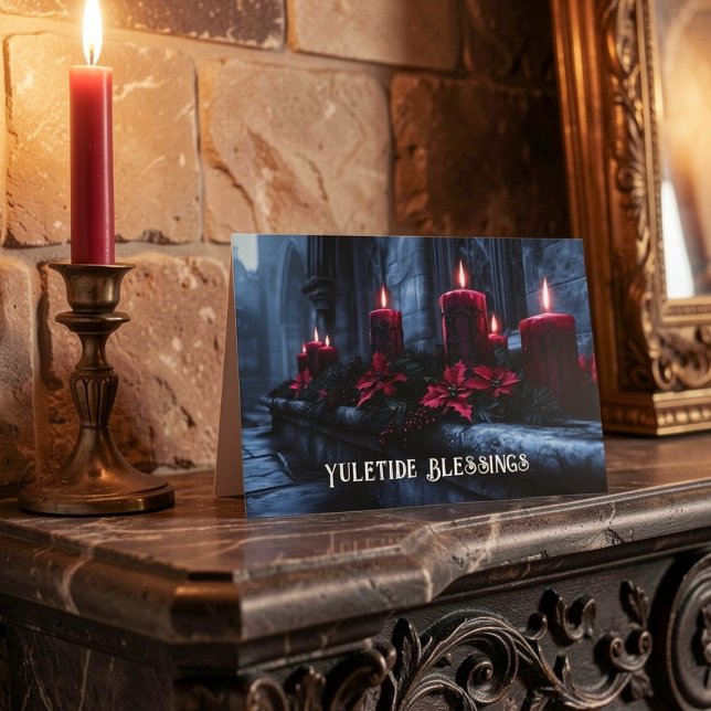 Velas Góticas de Navidad Bendiciones de Yule (Subido por el creador)