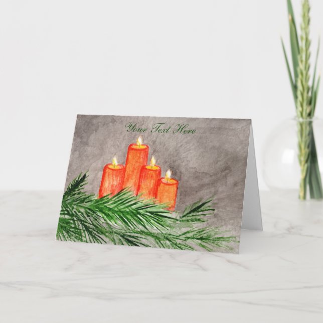 Velas navidades (Anverso)