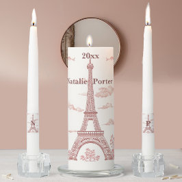 Velas Para Ceremonia Miss to Mrs Paris Bridal Shower Eiffel Tower Pink
