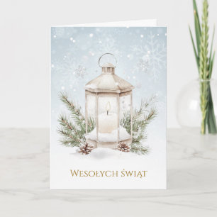 Velas Piñas Polaco Navidad