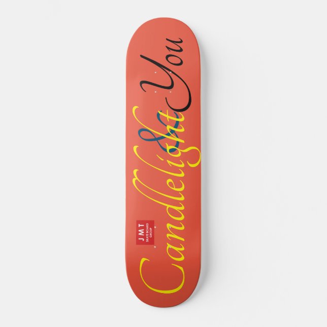 VELAS Y TUS SKATEBOARDS / JMT SKATE (Anverso)