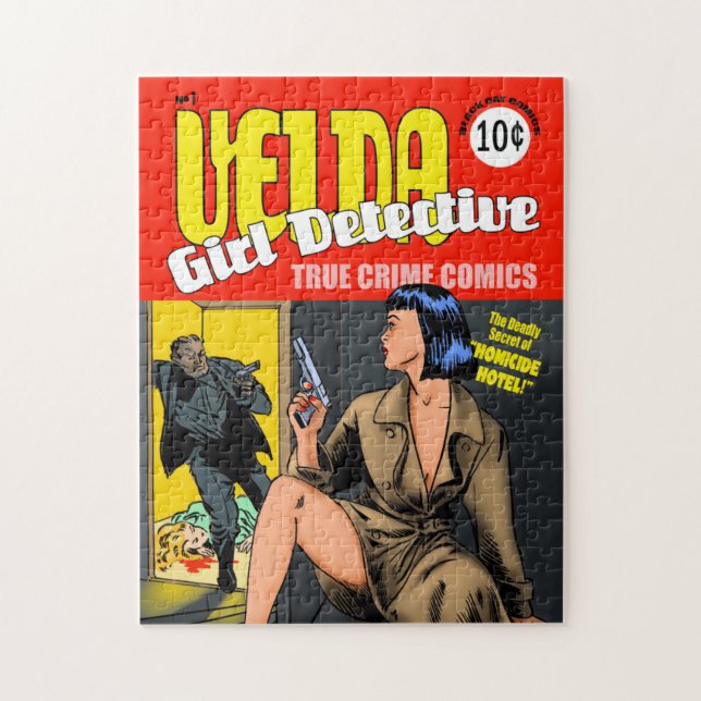 Velda: el rompecabezas de la portada del Chica Det (Vertical)