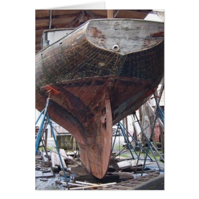 velero de madera (Frente)