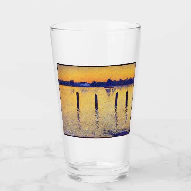 Veleros sobre el río Scheldt (Bélgica) (Anverso)