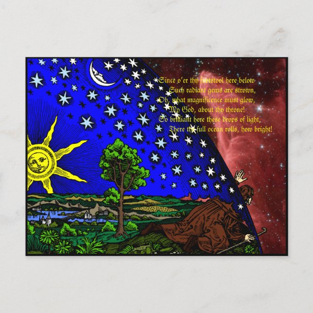 Velo del cielo - postal (Anverso)