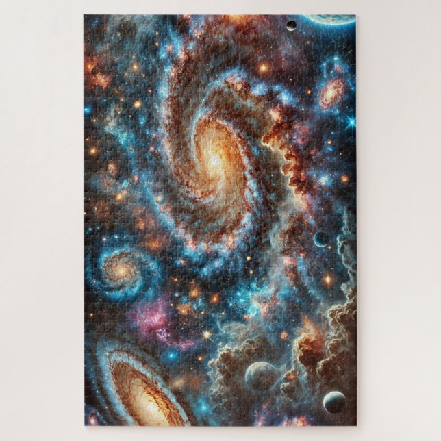 "Velo estelar" — Rompecabezas de jigsaw (Vertical)