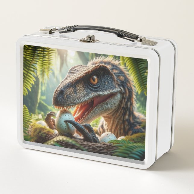 Velociraptor Lunch Box (Anverso)