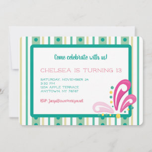 Ven a celebrar con la invitación al Personalizable