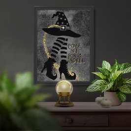 Ven A Sentarse Una Impresión De Spell, Papel Poste