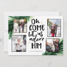 Ven Adore Him 4 PH | Tarjeta fotográfica de Navida