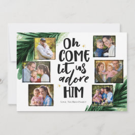 Ven Adore Him 6 PH | Tarjeta fotográfica de Navida