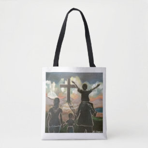 "Ven, ¡Echémosle Un Alabado!" Bolso de tela
