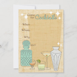 Ven por cócteles - Invitación de fiesta - Personal