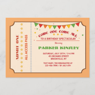 Ven Una Vez Toda La Invitación