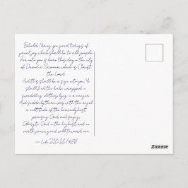 Ven y contempla a Él | Tarjeta postal de Navidad