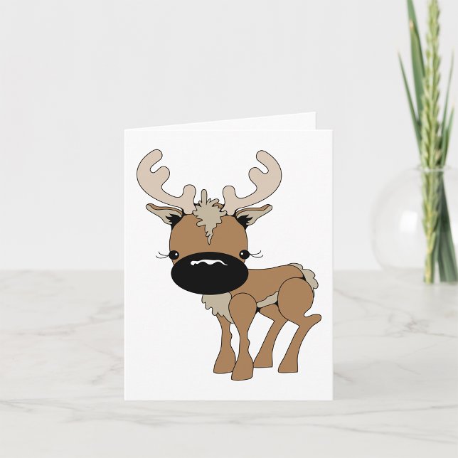Venado Con Tarjetas De Nota De La Nariz Grande (Subido por el creador)