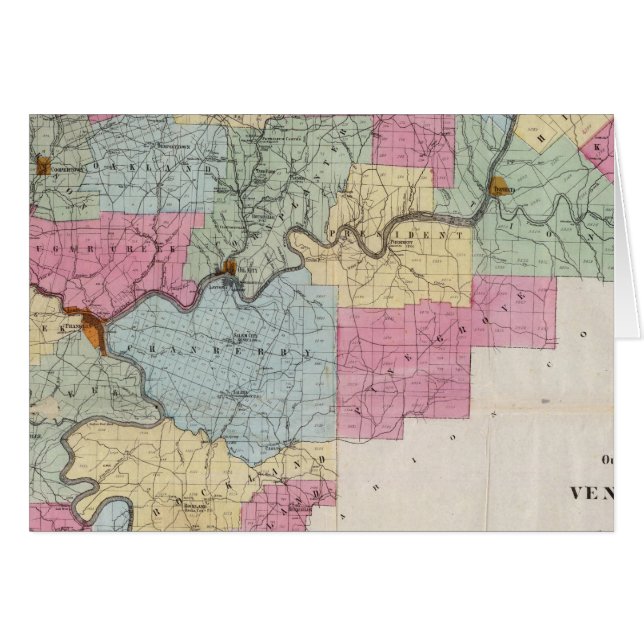 Venango Co., Pa (Anverso (Horizontal))