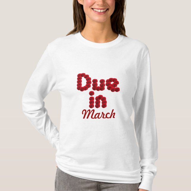 Vencimiento en marzo Camisa de manga larga (Anverso)