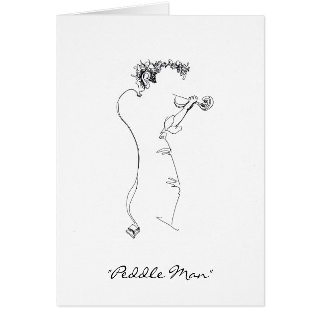 Venda puerta a puerta al hombre (Frente)