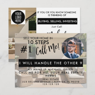 Vende tu hogar en 10 pasos Tarjeta de limpieza de 