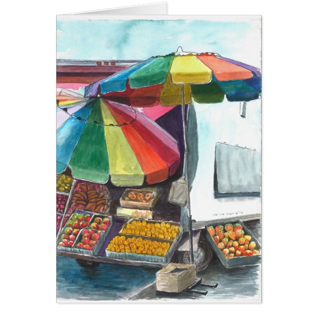 Vendedor ambulante delicioso (Frente)