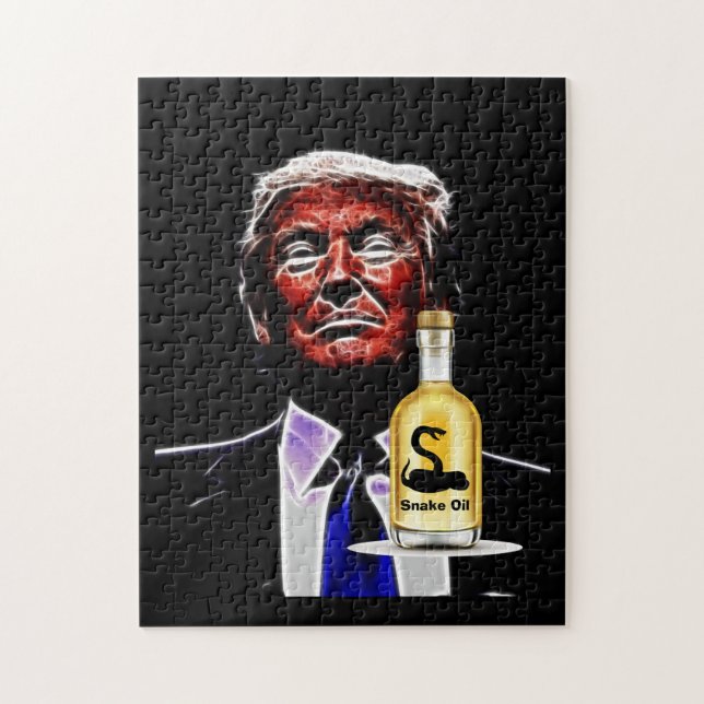 Vendedor de aceite de serpiente Rompecabezas (Vertical)