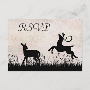 Vendedor de silueta en boda pradera RSVP