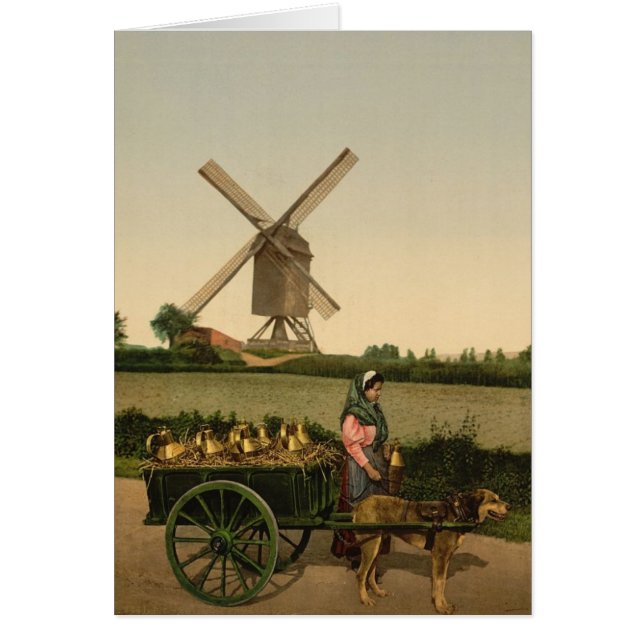 Vendedor del molino de viento y de la leche (Frente)