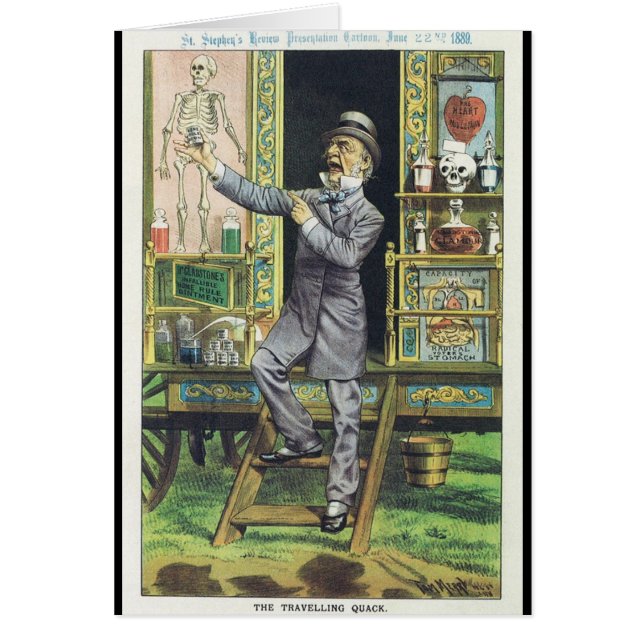 Vendedor del ungüento mágico "del curandero que (Frente)