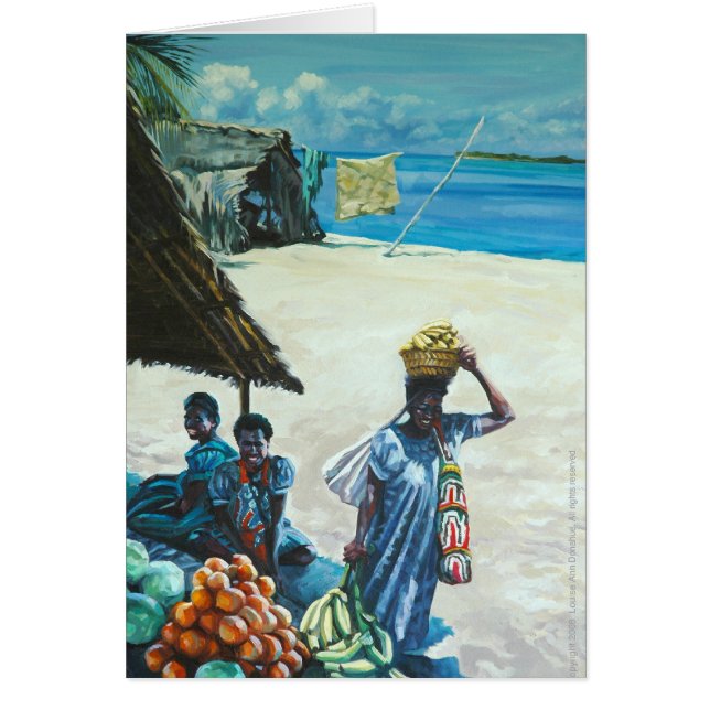 Vendedores de la fruta (Frente)