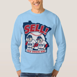 Vender a los nuevos dueños ahora camiseta de béisb