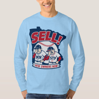 Vender a los nuevos dueños ahora camiseta de béisb
