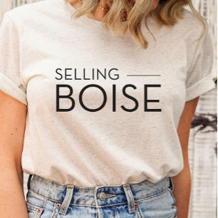 Vendiendo Boise - Camiseta de Realtors de Selling