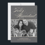 Vendimia clásico navideño tarjetas con fotografías<br><div class="desc">Design © WWW.BERRYBERRYSWEET.COM</div>