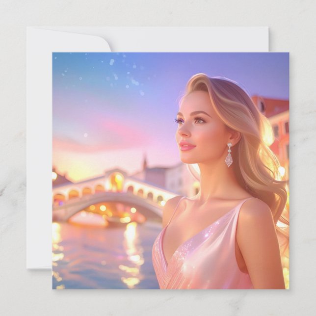 VENECIA - AMOR DESDE ITALIA - (Anverso)