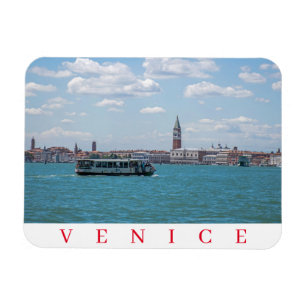 Venecia desde el imán del refrigerador del agua
