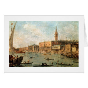 Venecia: El Molo del dux el palacio y de los vagos