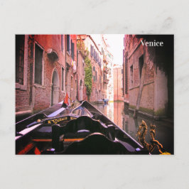 Venecia Gondola Ride de la tarjeta de vacaciones i