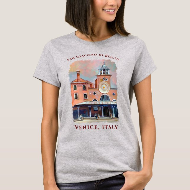 Venecia, Italia | Camiseta San Giacométo (Anverso)