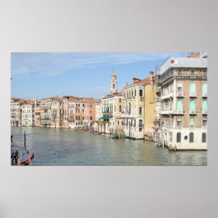 Venecia, Italia - Canal - Impresión fotográfica