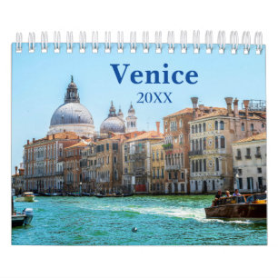 Venecia Italia Europa Calendario de Paredes estéti