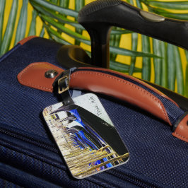 Venecia, Italia Góndolas En Una Etiqueta De Equipa