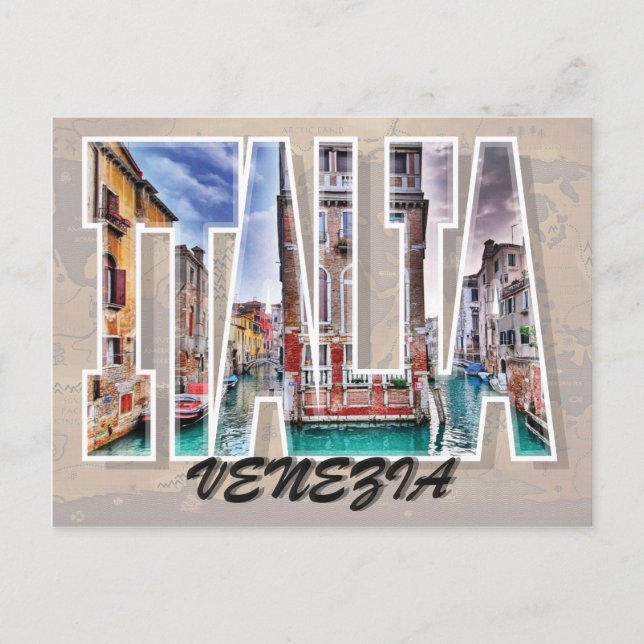 Venecia, Italia postal (Anverso)