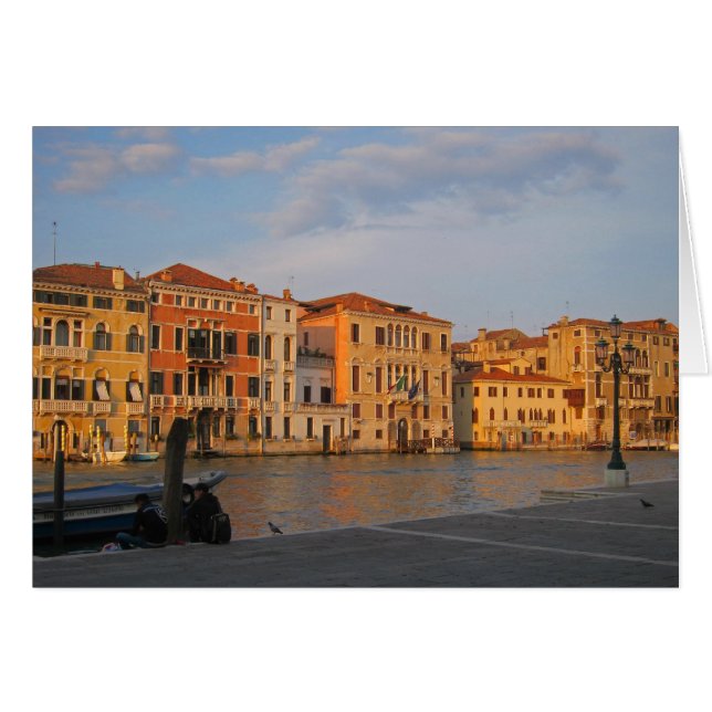 Venecia - Palazzos en el Gran Canal (Anverso (Horizontal))