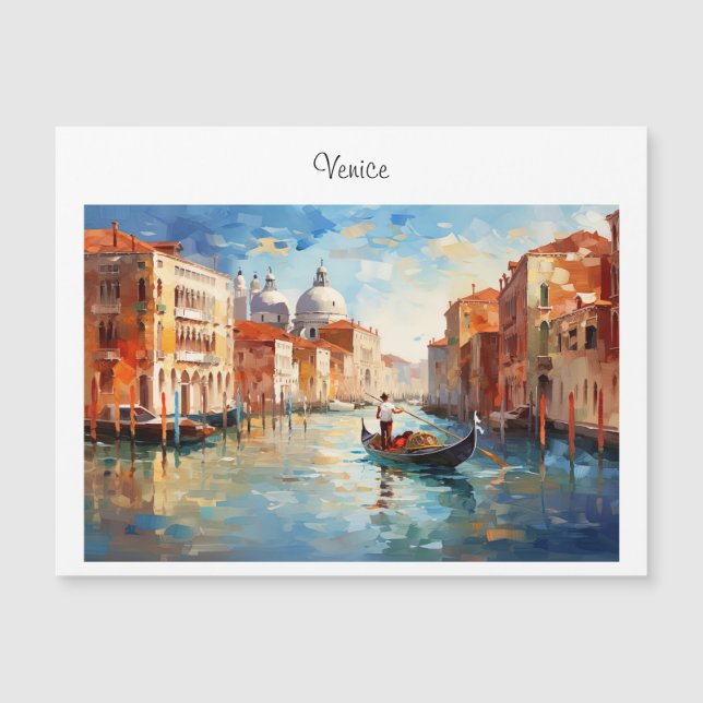 Venecia pintada, Italia (Anverso)